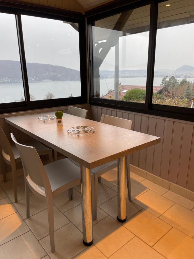 Maisonnette Vue Panoramique Lac D'Annecy Veyrier-du-Lac Exterior photo