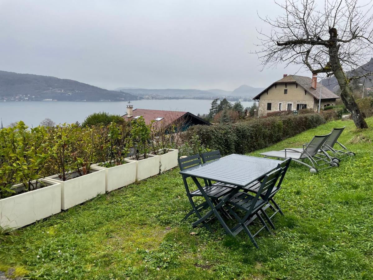 Maisonnette Vue Panoramique Lac D'Annecy Veyrier-du-Lac Exterior photo