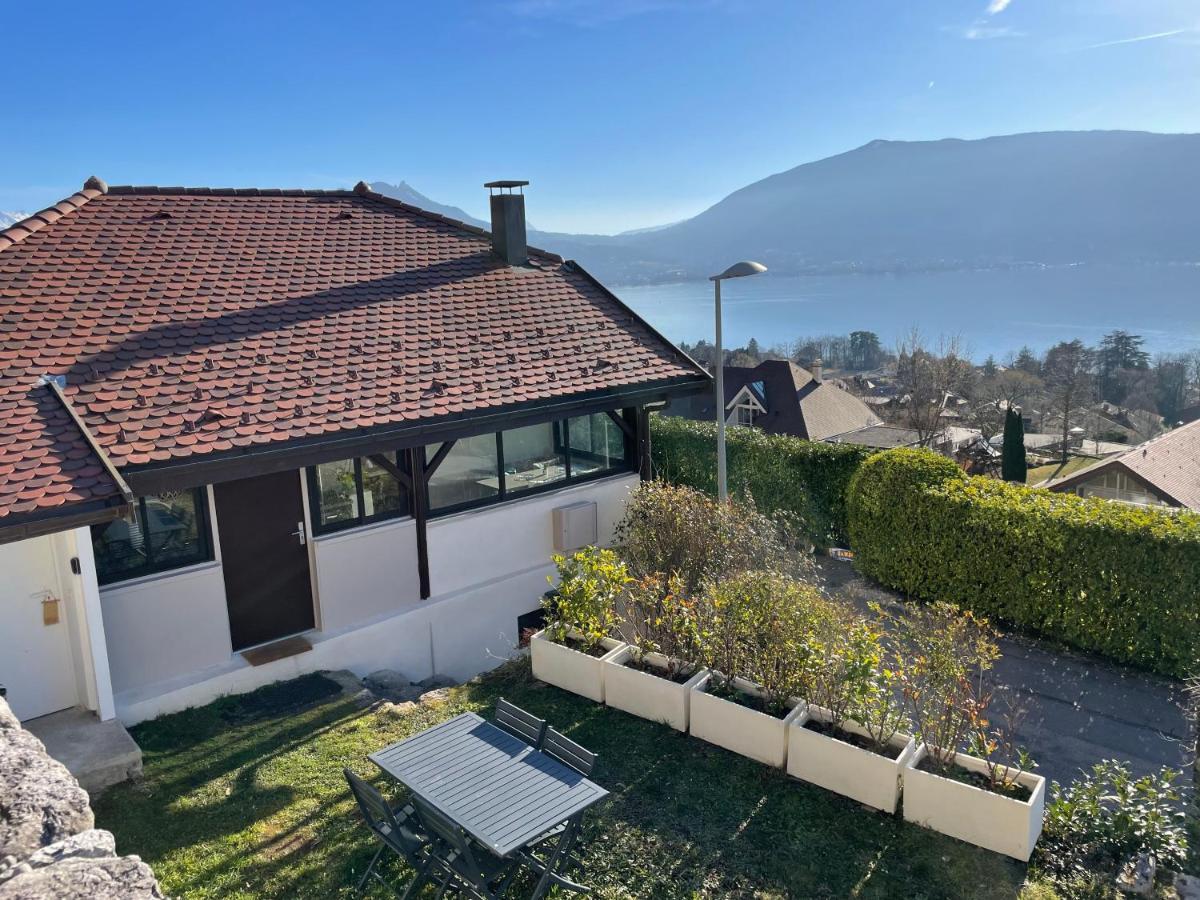 Maisonnette Vue Panoramique Lac D'Annecy Veyrier-du-Lac Exterior photo