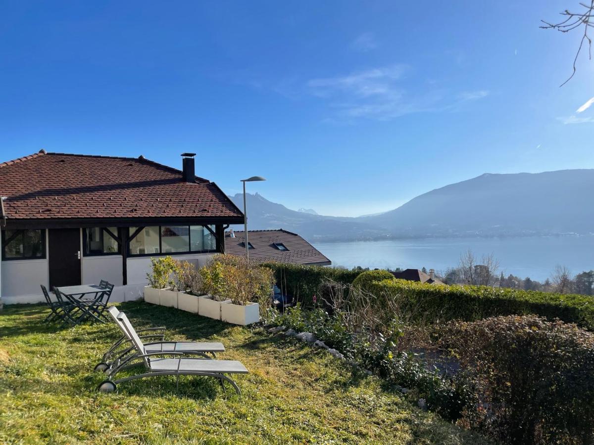 Maisonnette Vue Panoramique Lac D'Annecy Veyrier-du-Lac Exterior photo